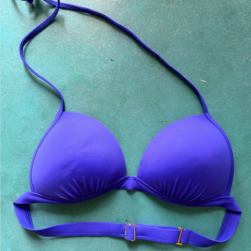 Purple Women's Push-Up Bikini Top